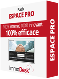 Immodesk - Illustration présentation pack Espace PRO