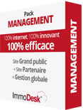 Immodesk - Illustration présentation pack Management